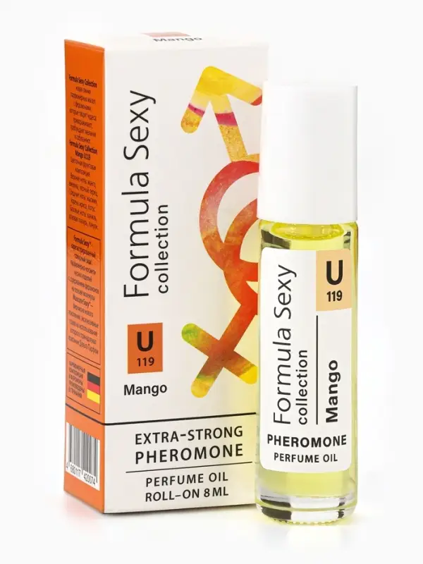 Парфюмерное масло женское с феромонами Formula Sexy Collection Mango U119, 8 мл (по мотивам Mango Skin (Vilhelm Parfumerie)