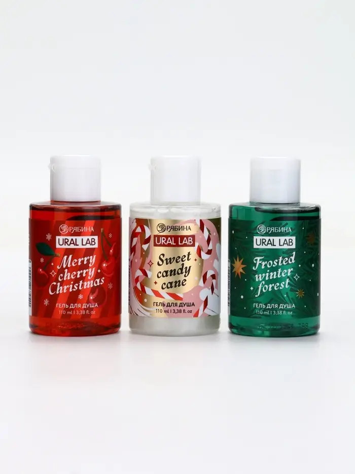 У_Winter Melody Набор Winter magic stories,3 геля для душа по 100 мл (10872545)