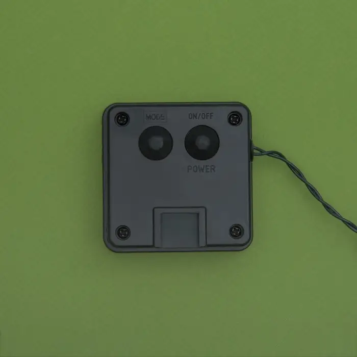 Гирлянда &laquo;Нить&raquo;, 4.5 м, уличная, с насадками &laquo;Шарик&raquo;, IP44, 30 LED, 2 режима, солнечная батарея, тёмная нить, свечение синие