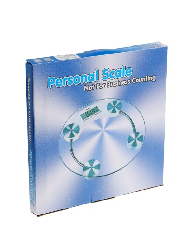 Весы напольные LVE-001, электронные, до 180 кг, 2хААА, стекло, белые