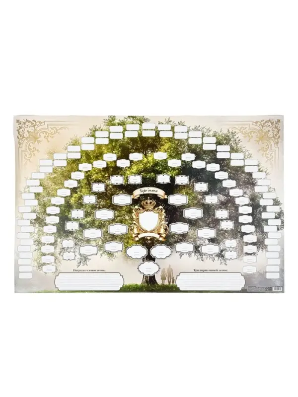 Генеалогическое древо &laquo;Герб семьи&raquo;, 90.6&times;59.6 см