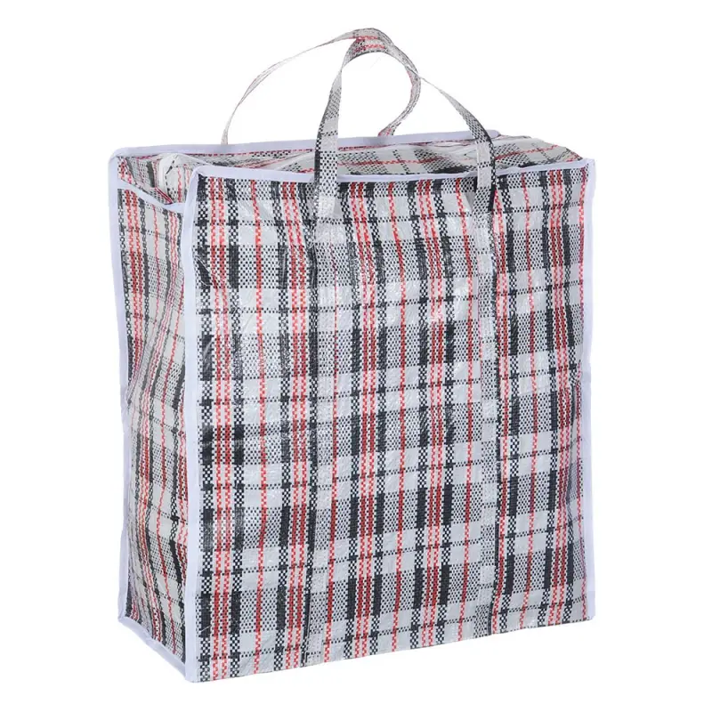 Сумка хозяйственная тм VETTA Клетка, 45x50x20см, 45 литров, до 10кг, полипропилен, 2 цвета