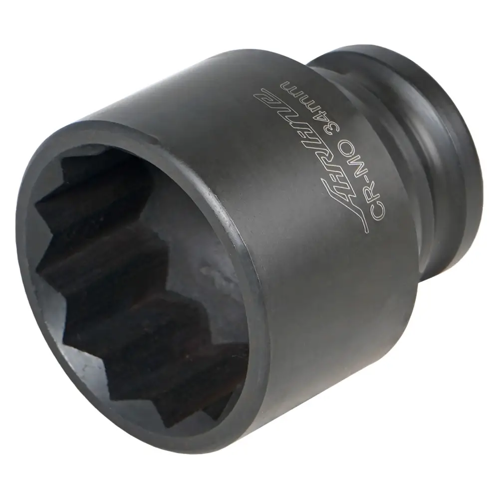 Головка ударная торцевая 1/2"DR двенадцатигранная 34мм, L=50мм