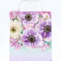 Пакет &laquo;Анемона&raquo;, полиэтиленовый с петлевой ручкой, 35&times;28 см, 55 мкм