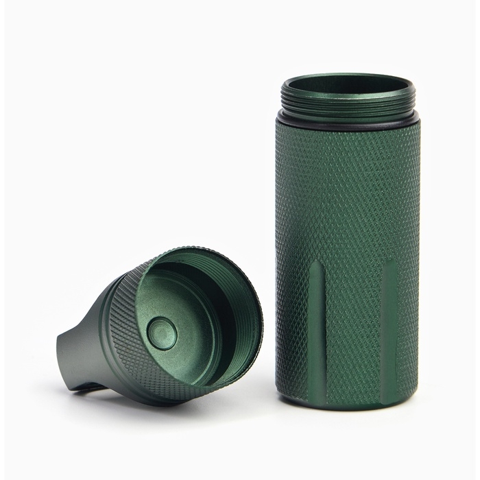 Водонепроницаемый брелок-контейнер для мелочей, олива, 11 см Водонепроницаемый брелок-контейнер для мелочей, олива, 11 см