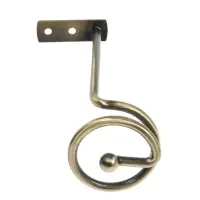 Крючок - держатель для штор на стену CAPPIO KS044, металлический, цвет бронза, 2 шт Крючок - держатель для штор на стену CAPPIO KS044, металлический, цвет бронза, 2 шт