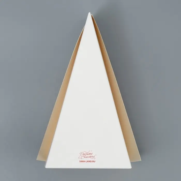 Коробка для торта, кондитерская упаковка «Поздравляю», 15.5 х 8.5 х 8.5 см