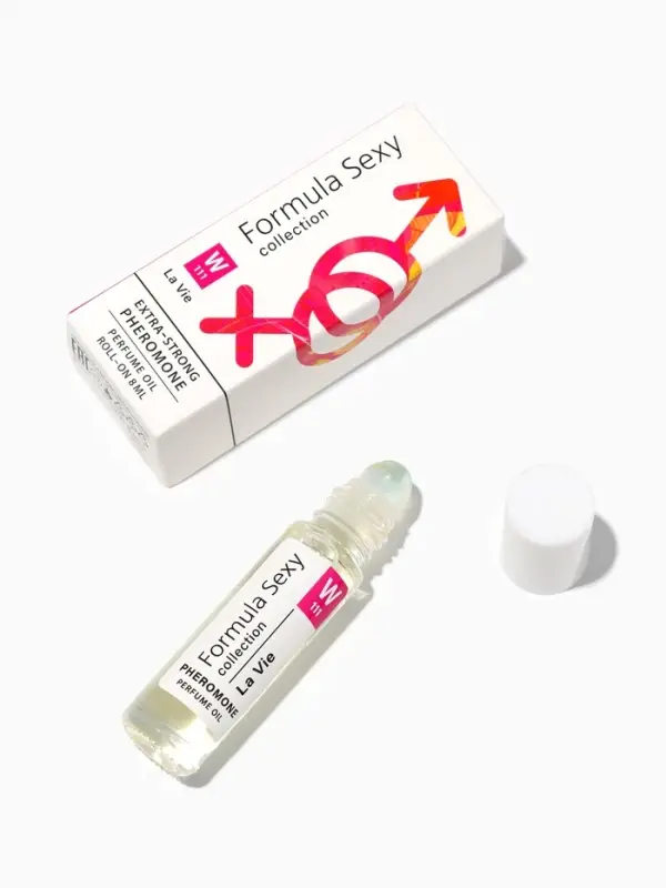 Парфюмерное масло женское с феромонами Formula Sexy Collection La Vie W111, 8 мл (по мотивам La Vie Est Belle (Lancome)