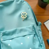 Брошь &laquo;Клевер&raquo;, контур, цвет золото