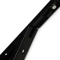 Кронштейн складной для столов и полок ТУНДРА, F001, 2 шт., длина 250 мм, сталь, черный