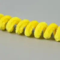 Синельная проволока, набор 100 шт, размер 1 шт 30х0,8 см, цвет желтый