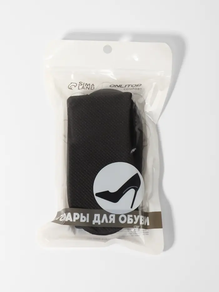 Подпяточники - платформа для обуви, 12&times;6 см, пара, чёрные