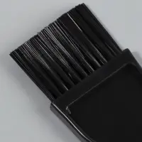 Кисть для окрашивания волос, 20.5&times;3.5 см, чёрная