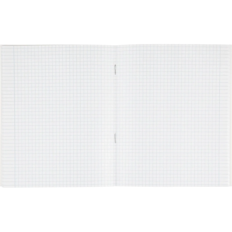 Тетрадь общая А5 48л Attache Градиент Малиновый клетка, 65г, скрепка,УФ-лак