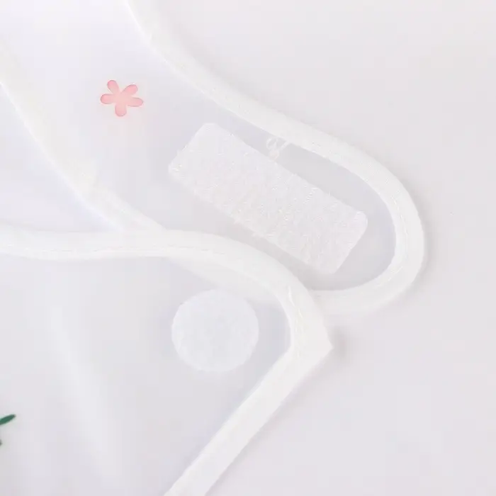 Нагрудник для кормления Крошка Я &laquo;Baby of nature&raquo; непромокаемый на липучке, с карманом