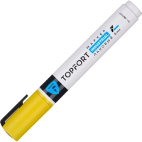Маркер лаковый Topfort Industrial 6 мм желтый