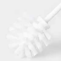 Ёршик для унитаза с подставкой &laquo;Череп&raquo;, пластиковая ручка, 16&times;15&times;22 см, белый