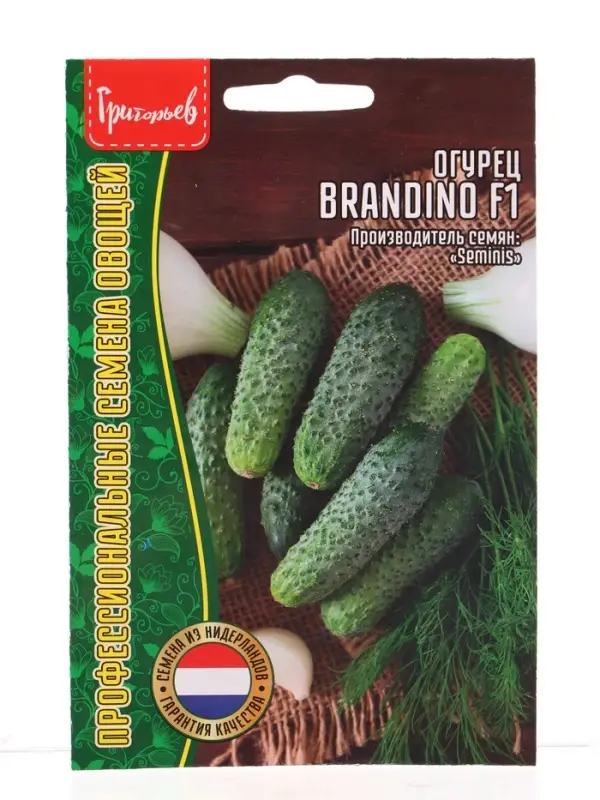 Семена Огурец Брандино F1 (Brandino) (Seminis) 5шт.  12.29 г.