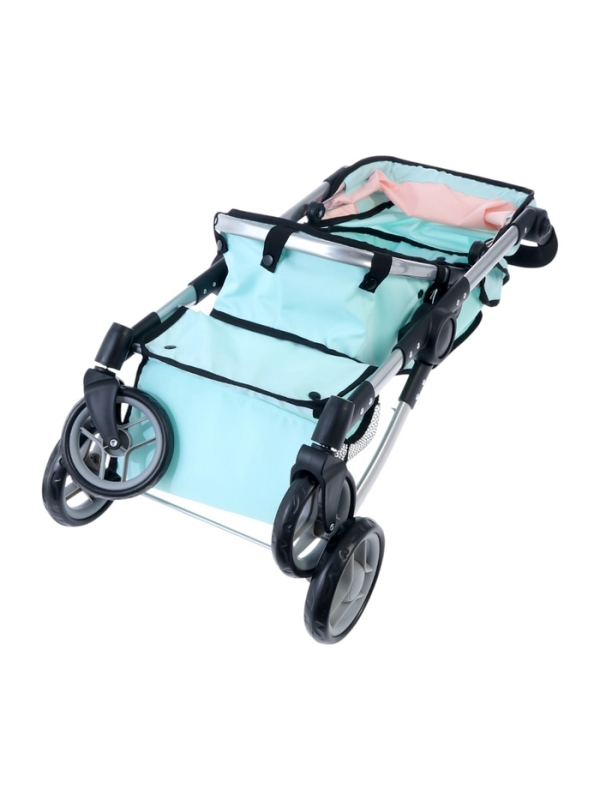 Коляска для кукол универсальная «Нежность», с корзиной, металлический каркас Коляска для кукол универсальная «Нежность», с корзиной, металлический каркас