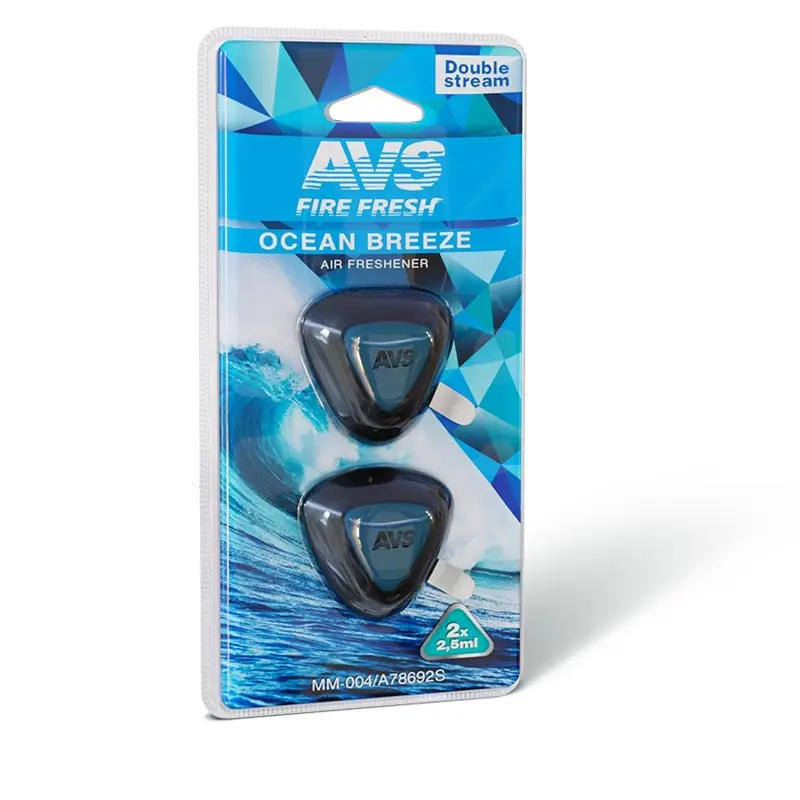 Ароматизатор AVS MM-004 Double Stream (аром. Ocean Breeze/Океанский бриз) (мини мембрана)