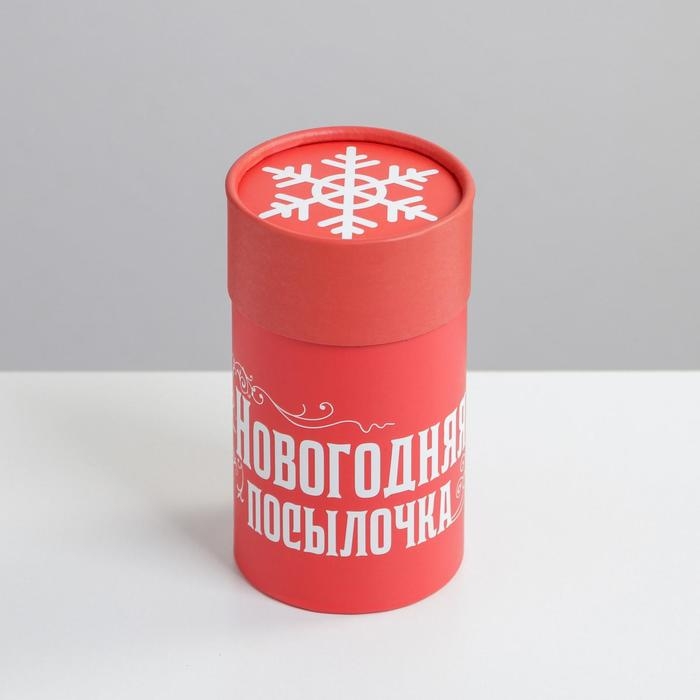 Коробка подарочная «Новогодняя посылочка», 8 х 14,5 см, Новый год