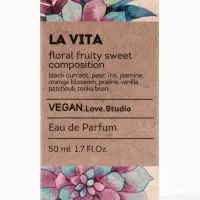 Парфюмерная вода женская Vegan Love Studio La Vita, 50 мл (по мотивам La Vie Est Belle (Lancome)