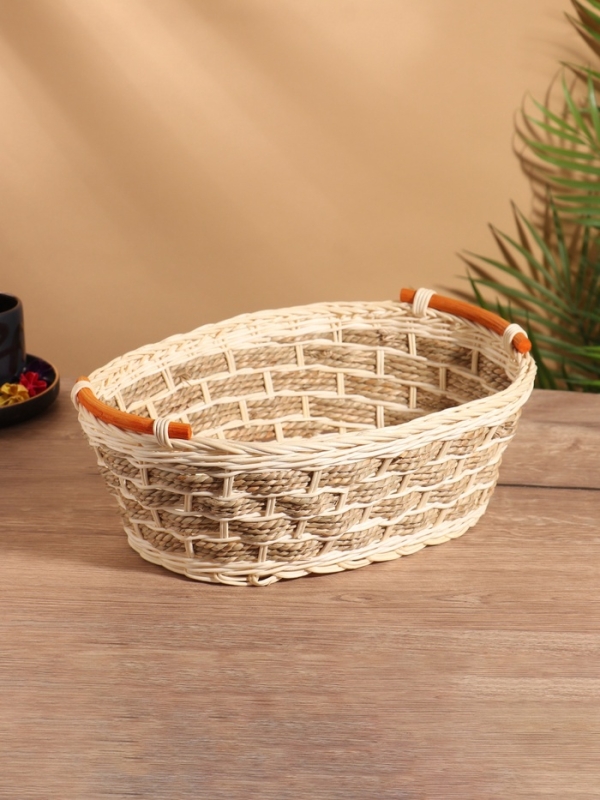 Корзина плетеная 32x25x11 см, ротанг