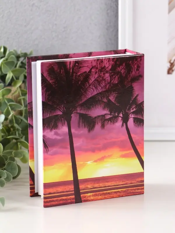 Фотоальбом 100 фото "Пальмы" 10Х15см, ПП карм.