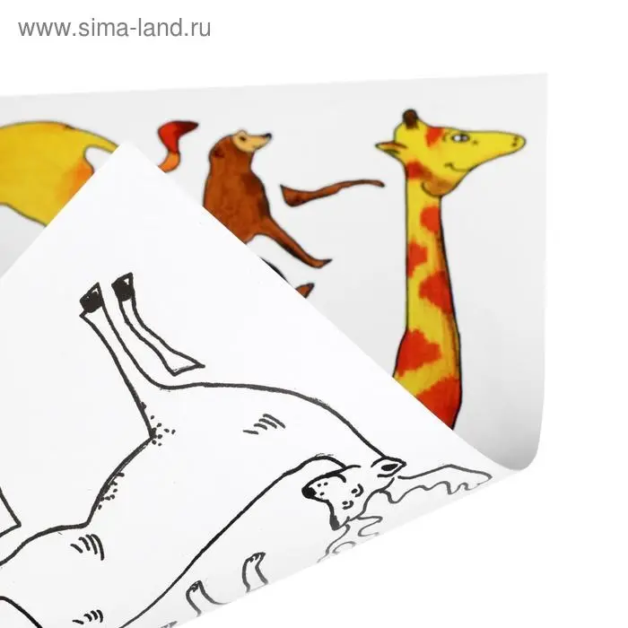 Трафарет Koh-I-Noor 9820/01, Трафарет Koh-I-Noor 9820/01, "Сафари"