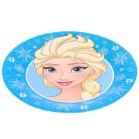 Тарелка одноразовая &laquo;С Днем Рождения!&raquo;, 18 см, Холодное сердце