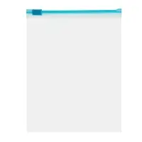 Пакеты с замком-слайдером тм VETTA, 15х20см, 50мкм, 1 литр, полиэтилен, 16шт