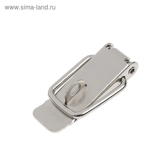 Замок-защелка на ящик Z17, 7.5 см, железный, с проушиной