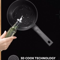 Ковш сотейник кухонный с крышкой Kontur-18SP индукция 1,7 л