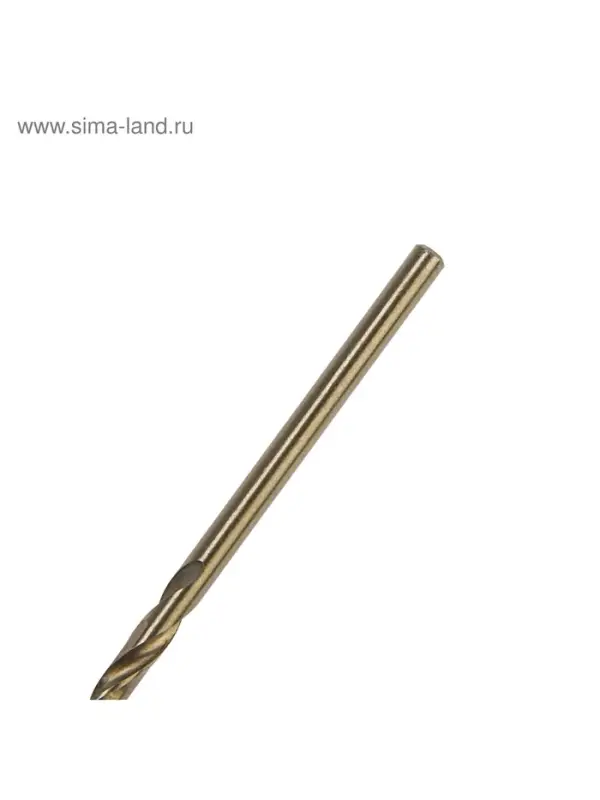Сверло по металлу ТУНДРА, HSS-Co (5% кобальта), цилиндрический хвост., 2.5 мм, 2 шт.