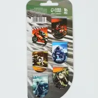 Закладки магнитные для книг, 6 шт. &laquo;Действуй&raquo;