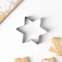 Форма для вырезания печенья новогодняя «Звезда», 6×6×2 см, цвет серебристый Форма для вырезания печенья новогодняя «Звезда», 6×6×2 см, цвет серебристый