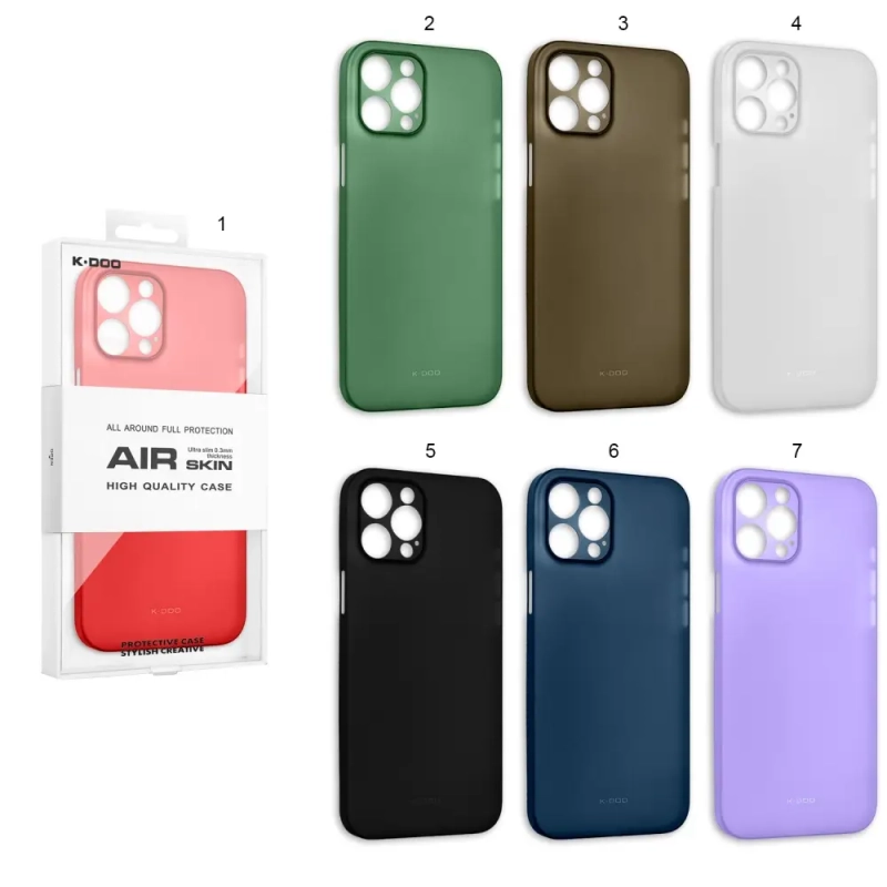 Чехол iPh 12 Pro Max Air Skin K-DOO