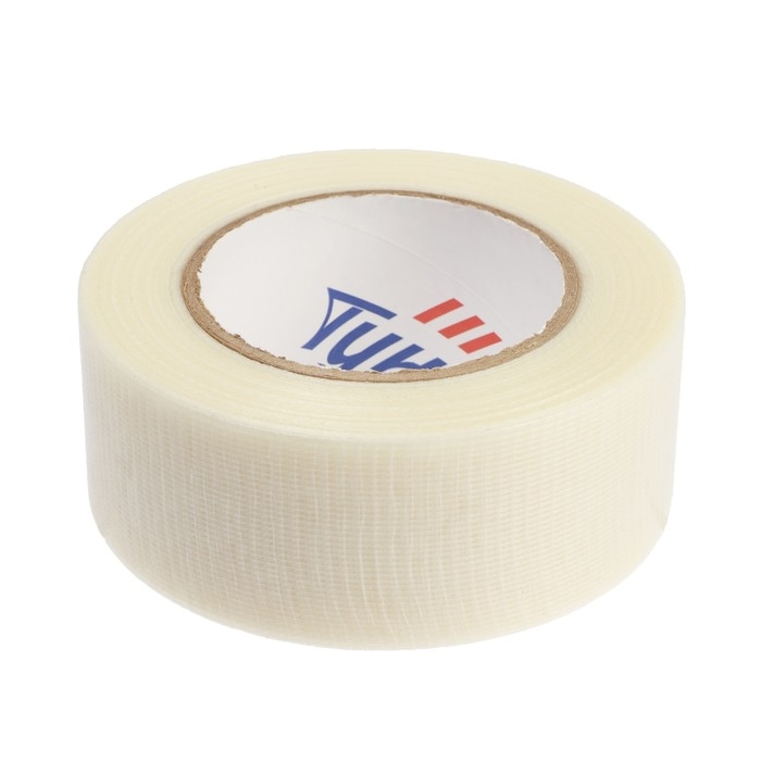 Лента армированная ТУНДРА, самоклеящаяся, прозрачная, 150 мкм, 48 мм x 50 м