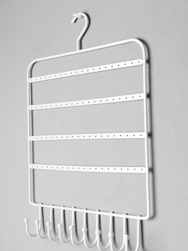 Органайзер для украшений Органайзер для украшений "Вешалка", 37*25*5 см, цвет белый