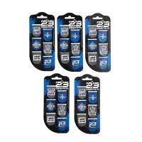 Набор магнитных закладок на подложке, 5 шт "С 23 февраля"