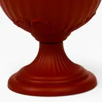 Вазон для цветов &laquo;Венеция&raquo;, 600 мл, d=14 см, h=14 см, пластиковый, коричневый