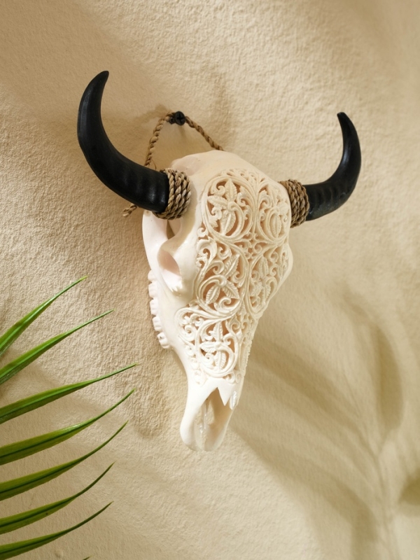 Сувенир интерьерный Сувенир интерьерный "Череп буйвола" полирезин, 15х16х7 см