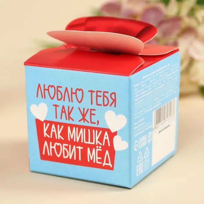 Печенье с предсказанием &laquo;Как мишка любит мёд&raquo;, 6 г.