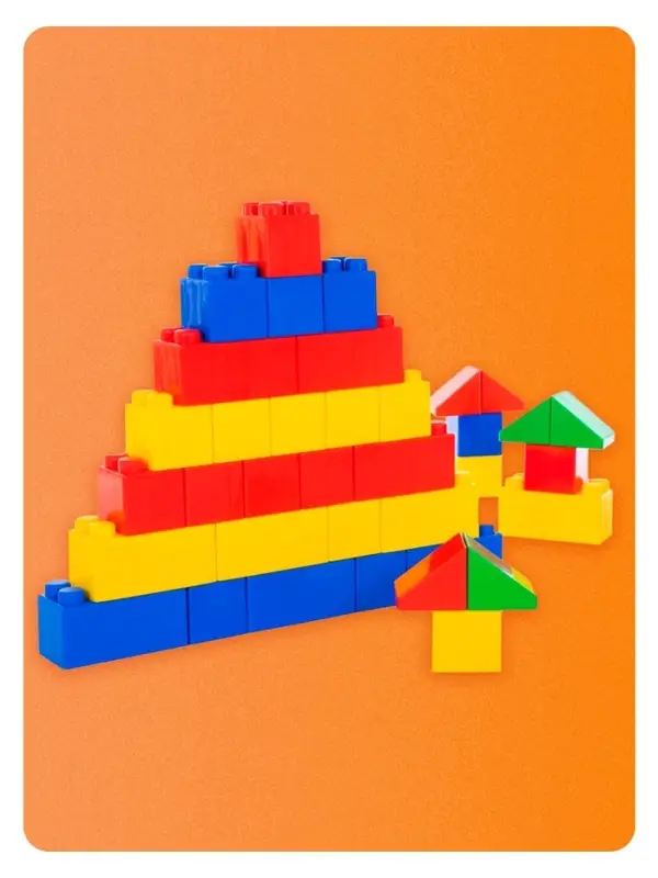 Конструктор строительный XXL, 36 деталей