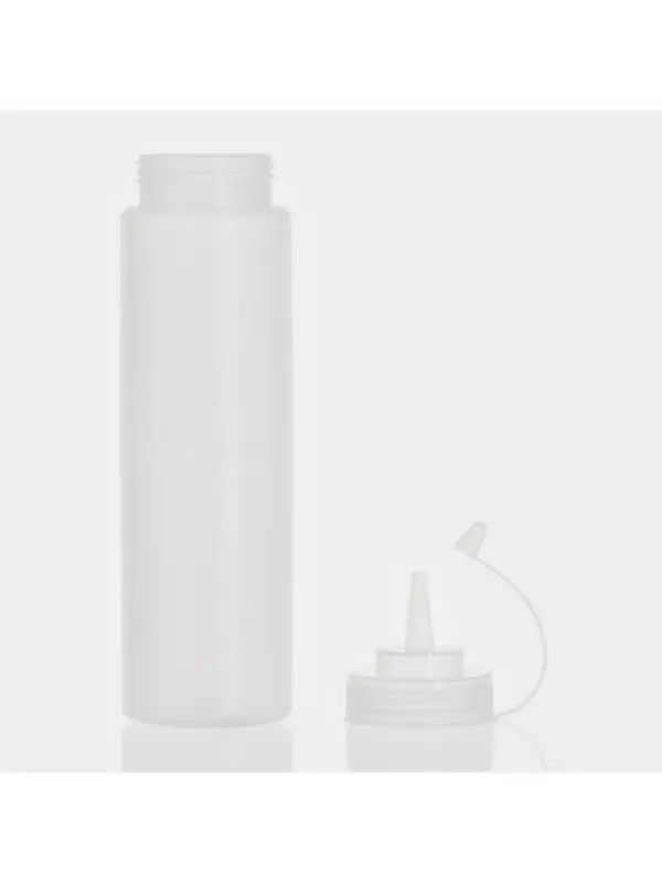 Бутылка для соусов, 700 мл, 26.5&times;6 см, пластик, белая