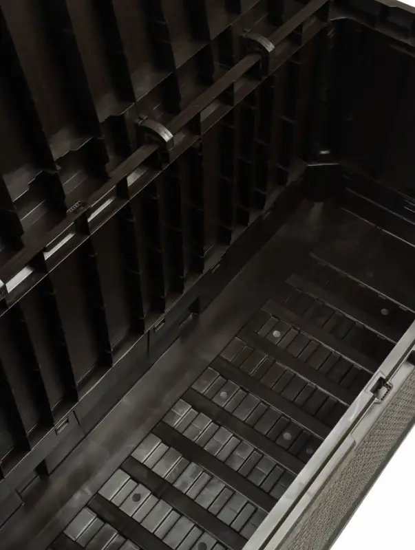 Сундук садовый &laquo;Ротанг - плюс&raquo;, 148&times;54&times;54 см, мокко