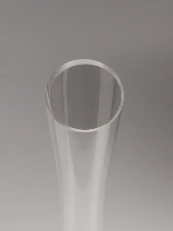 Ваза стекло настольная "Николетт" 24,5х6,5 см, прозрачный