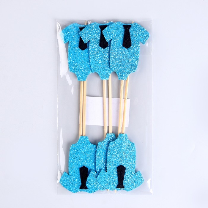 Шпажки - шампуры для канапе «Гендерная вечеринка», набор 6 штук Шпажки - шампуры для канапе «Гендерная вечеринка», набор 6 штук