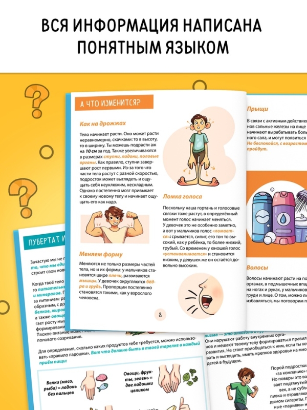 Энциклопедия в твёрдом переплёте «Я взрослею и меняюсь», 80 стр. Энциклопедия в твёрдом переплёте «Я взрослею и меняюсь», 80 стр.