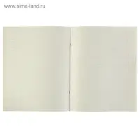 Предметная тетрадь по биологии Calligrata &laquo;Чёрное-белое&raquo;, 48 листов, в клетку, со справочным материалом, бумажная обложка